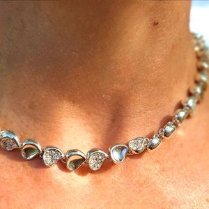 Set of Earrings and Necklace